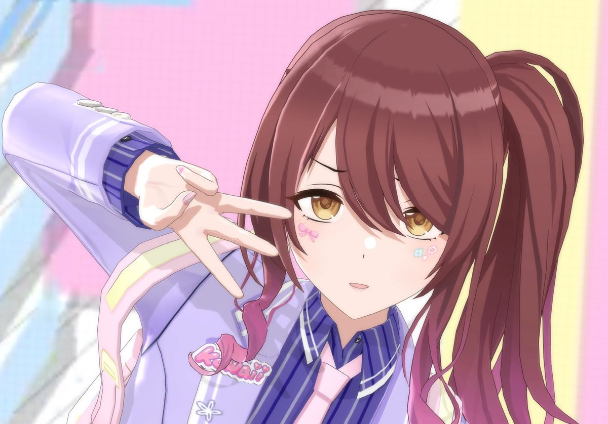 PowerAnymore's tweet photo. ノフィロガチャもうすぐ終わっちゃうらしいから甜花ちゃんに着てもらった
顔がいい https://t.co/bNkVsY0MFN