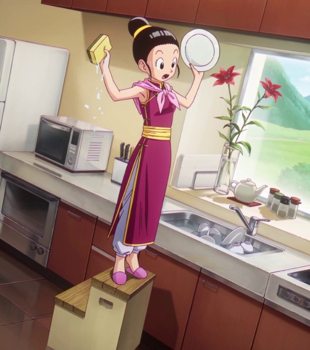 DBZdaily_'s tweet photo. Chi-Chi in the final episode of DAIMA https://t.co/jHGW2QKiSn