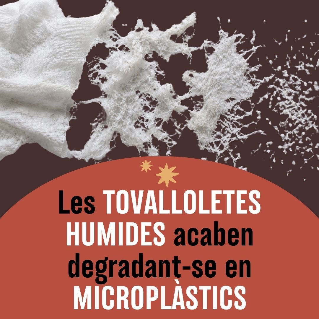 assocCEN's tweet photo. 🔬 El problema no desapareix. Es fa més petit.

Quan les tovalloletes arriben al medi natural, es fragmenten i es transformen en milers de fibres de microplàstics.

Una sola tovalloleta pot alliberar entre 180 i 1.966 de microplàstics. https://t.co/ZchNZpLa7m