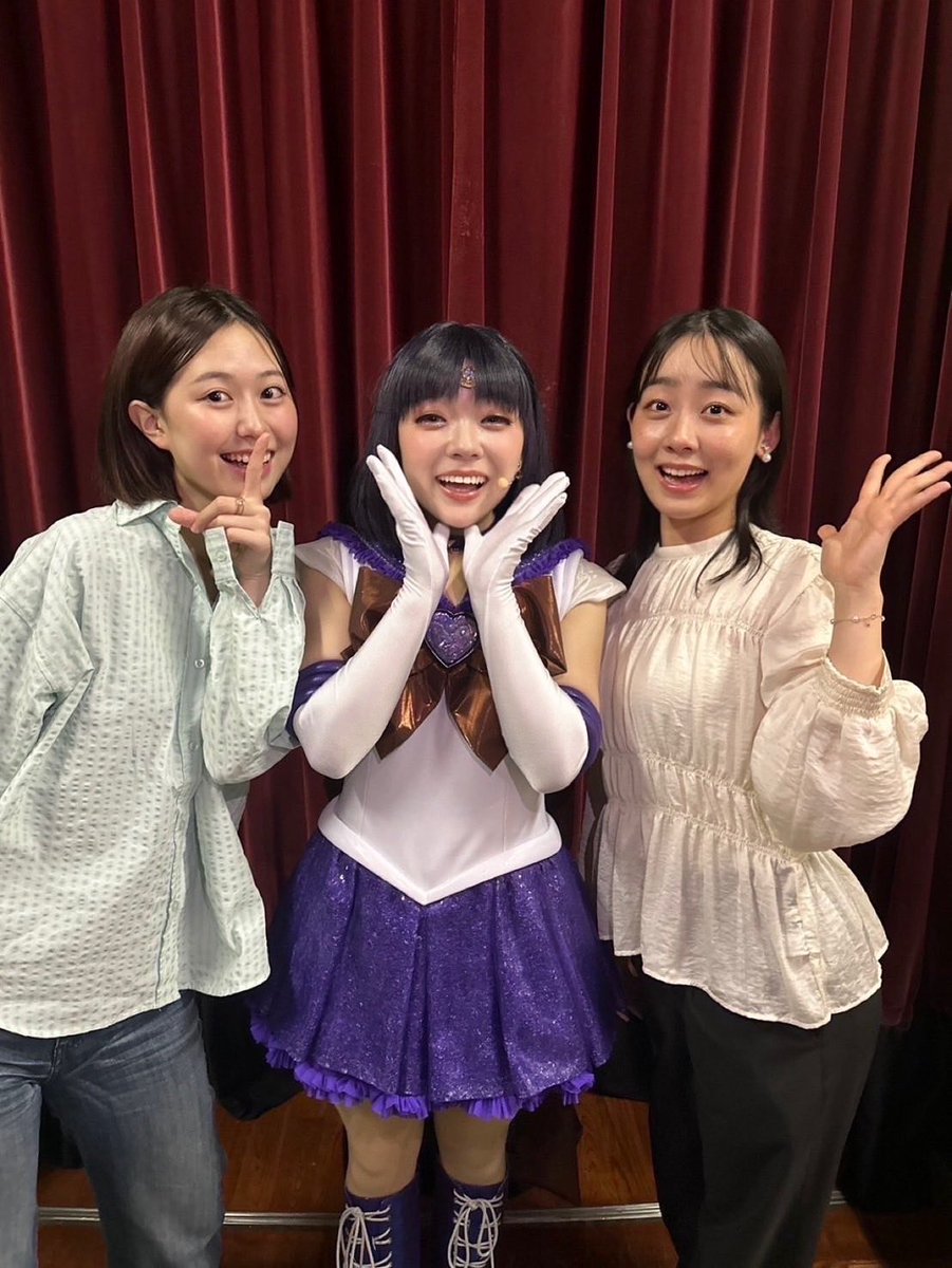 _kanayan13's tweet photo. 麗サターンとスウィングで📸✨
ステージで輝く麗をとても誇らしい気持ちで観ておりました！

少女らしいあどけなさと上品さを兼ね備えた素敵なサターン🪐💜
1ヶ月間お疲れ様でした！

#prettyguardiansailormoonshiningtheater #shiningtheater #美少女戦士セーラームーン #シャイニングシアター https://t.co/SoNT1lE44v