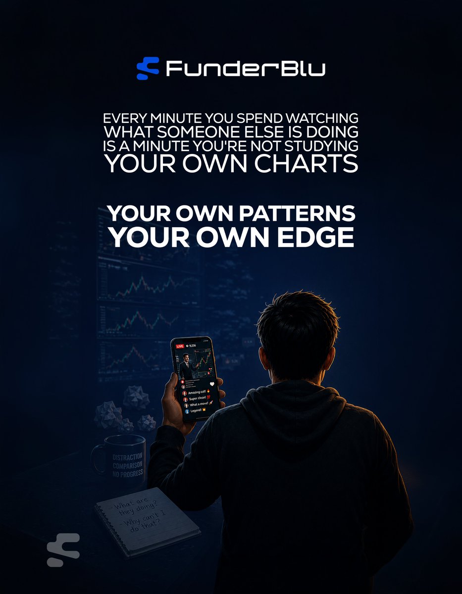 funderblu's tweet photo. Comparison steals focus.

Someone else’s chapter 10
doesn’t make your chapter 1 smaller.

Stay in your lane.
Build your game. https://t.co/fjVVqNS0jZ