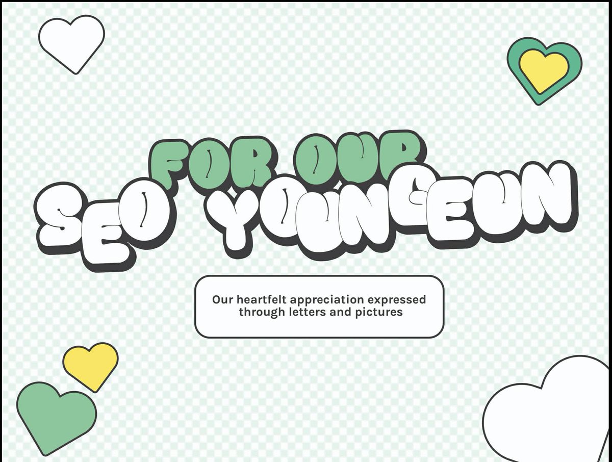 rn_sye's tweet photo. Do guys remember this? 🥹
Just found the Youngwondan photobook project for Youngeun saved in my pc. It’s just a sweet collection of all our fan letters &amp; fan arts

I honestly can't remember if it was ever confirmed that she received it, but I really hope she did 🤍✨ https://t.co/jYVI6SkH9P