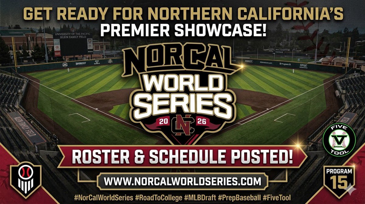 WyattMcElree's tweet photo. Excited to compete in my second NCWS!  I will be playing on team Orange!

Games at UOP:
Thursday @ 6:30pm
Saturday @ 8am

@NorCalBaseball 
@NorCalU1 https://t.co/xRsTsvJTB3