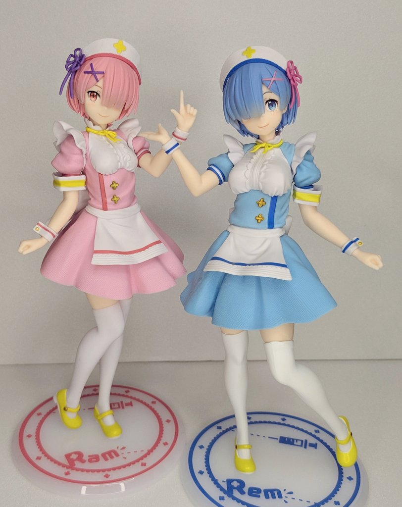 タイト Re:ゼロ✧プレシャスフィギュア ～ ナースメイドver.～ 4種 