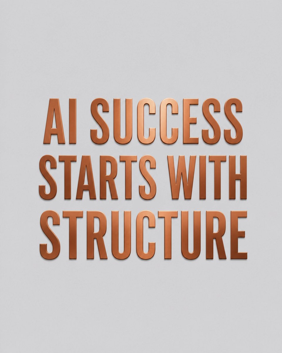 ACTivate_AI_Pro's tweet photo. AI doesn't fix a messy process. The 'boring' secret to success? Structure. Your agents are only as good as your SOPs and machine-readable data. Build a solid foundation first.

Explore the possibilities in our community. Link in comments.

#ACTivateAI #AI #SOPs https://t.co/b6doF95fB5