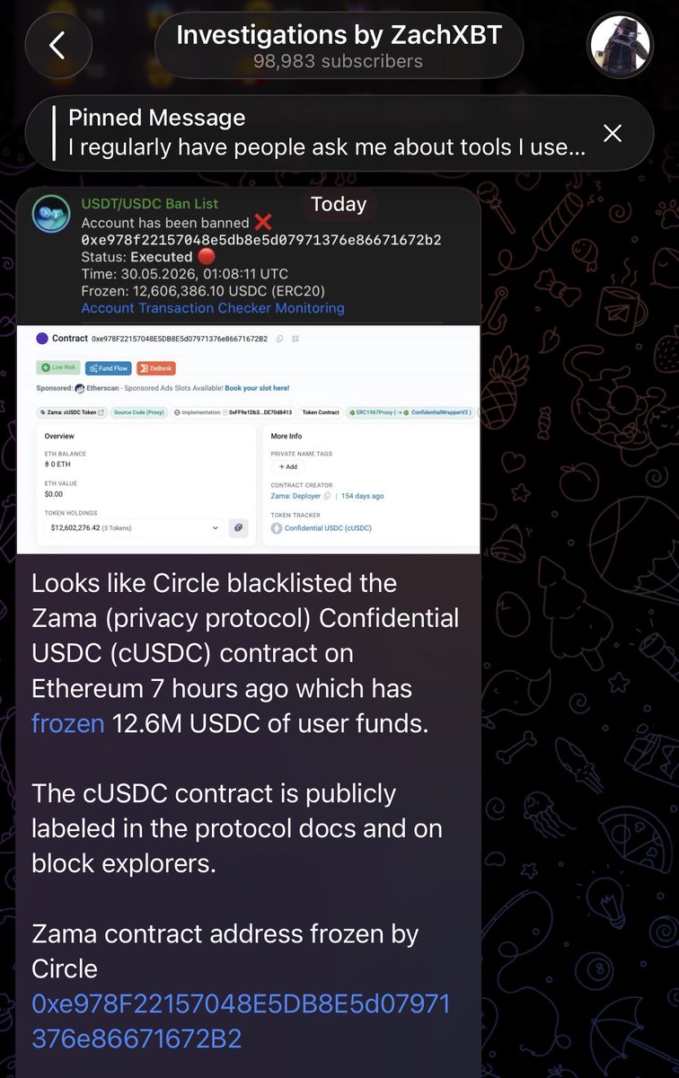 ZachXBT tweet media