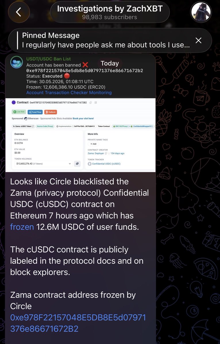 ZachXBT tweet media