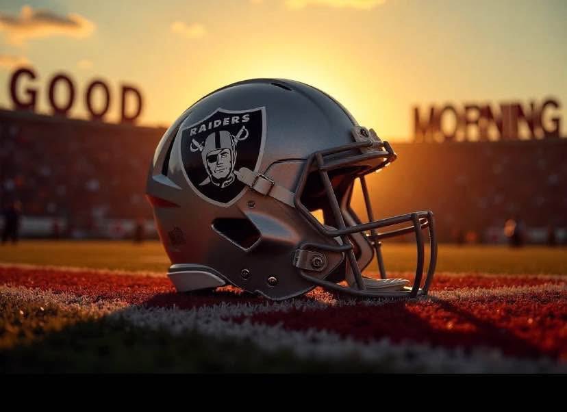 RaiderFanPod's tweet photo. Good morning Raider Nation #theraiderfanpodcast #raidernation #raiders #RN4L https://t.co/e9mVVC0djP