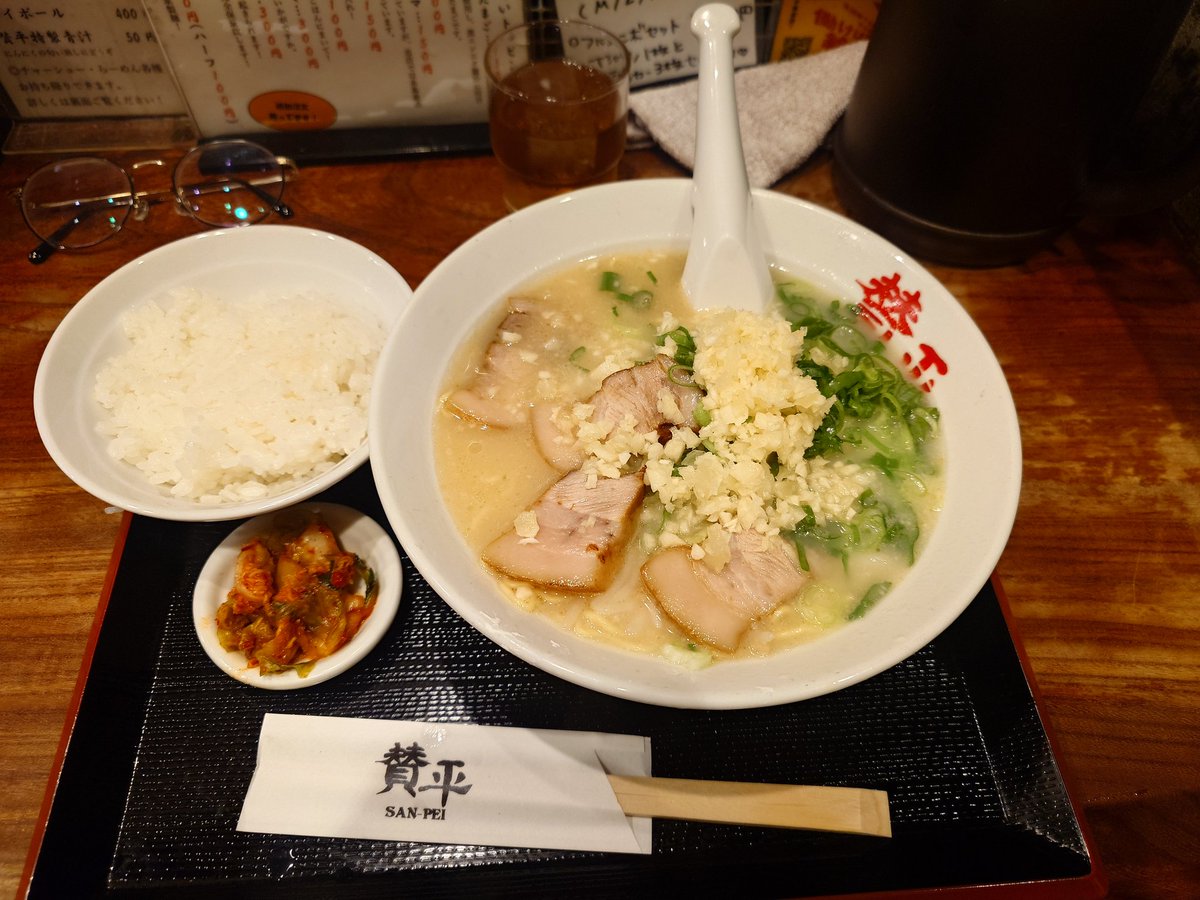 Tayuta_Run's tweet photo. 鶴橋で職場の同僚からおススメされていたラーメンを食べれた🎶 https://t.co/u5c51oUHnp