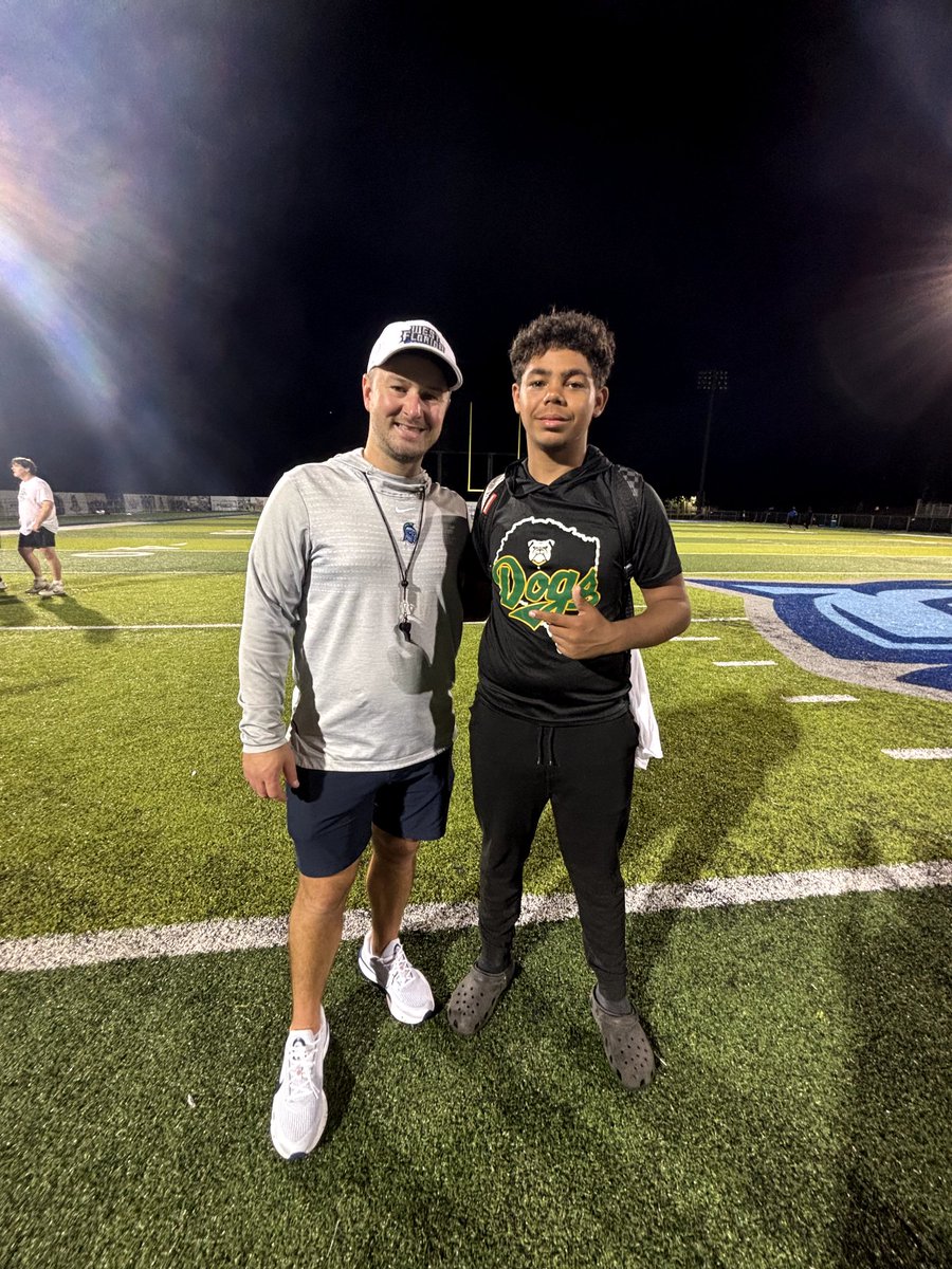 BD1DUNN's tweet photo. Thank you #UWF First of many summer camps! Puttin' that work in!! Thank you #UWF and Coach Jason Manary and Coach Kaleb Nobles for your hospitality. https://t.co/FXn22b2805