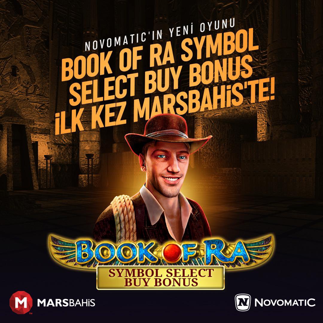devoleslot's tweet photo. Book Of Ra Symbol Selecet Buy Bonus İlk Kez Marsbahis'te!

Novomatic'in yeni oyunu 💰

Marsbahis 🏆 https://t.co/ifdgIc3zbI https://t.co/MAd1TMr6Qq
