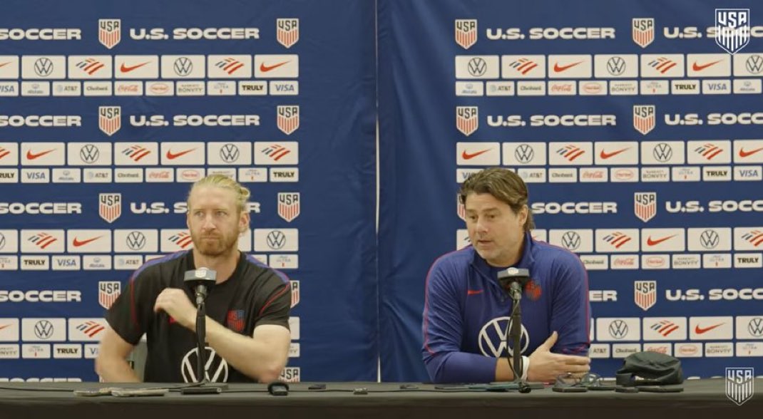 usmntonly's tweet photo. BREAKING: USMNT head coach Mauricio Pochettino announces that Tim Ream will captain the U.S. at the 2026 World Cup 🇺🇸 https://t.co/osXxDX7ZWS