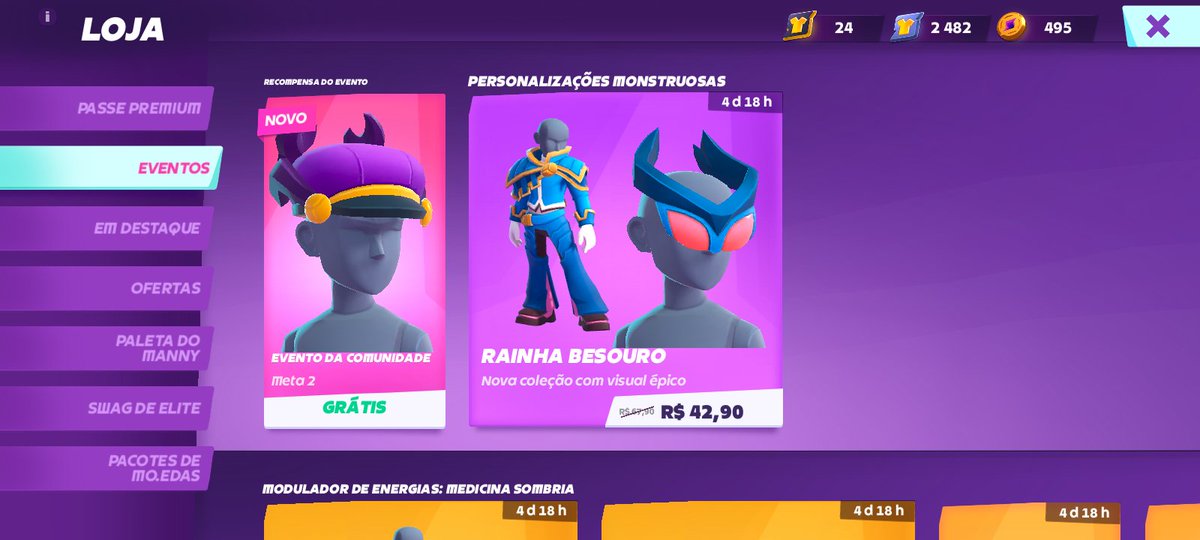 joinmocobrasil's tweet photo. A segunda meta foi alcançada!

Pegue agora o chapéu da Rainha Besouro na loja! 🪲 https://t.co/QgLGKbVFrx