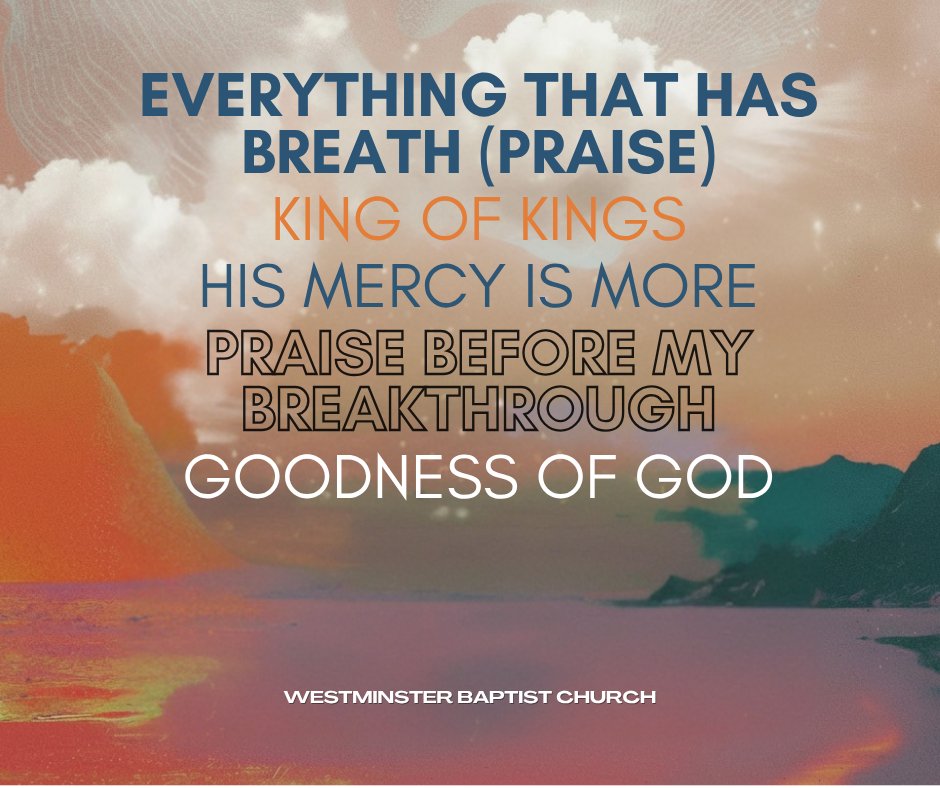 discoverWBC's tweet photo. Philippians calls us to live with joy, gratitude &amp; a heart fully devoted to Christ. This Sunday, we’ll lift our voices with Everything That Has Breath (Praise) &amp; celebrate the God who has given us life, hope &amp; salvation!🎶Sunday Setlist⏫𝗟𝗜𝗩𝗘 𝗨𝗣🕘Sun | 8:30am, 9:30am &amp; 11am https://t.co/5owKHri6LB