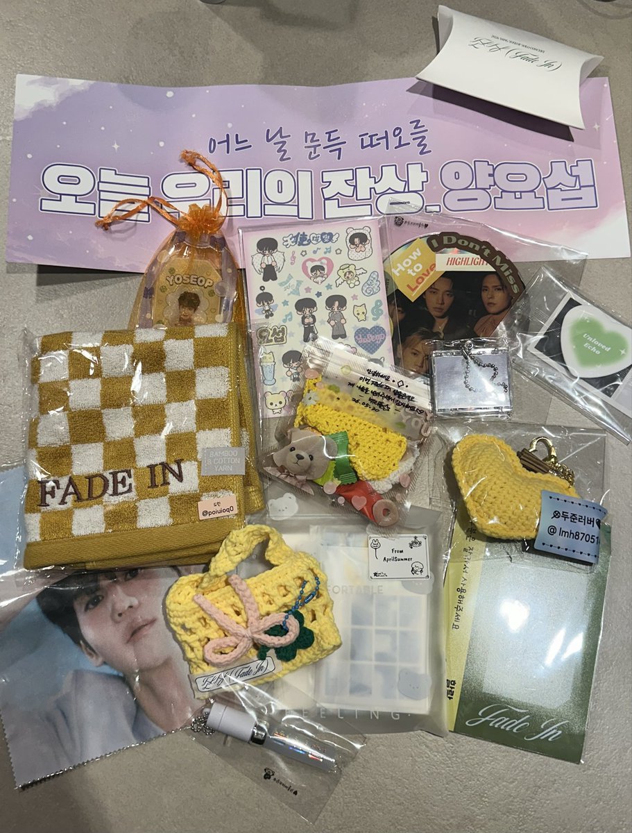 lemontree0044's tweet photo. 오늘 나눔해주신 분들 모두 정말 감사합니다!!
덕분에 콘서트 전에 행복하게 보낼 수 있었어요💗
@light_yott
@poiuioq0 
@goeunbin1552469
@xia_sharlene 
@light9on 
@shout_hl 
@jimin_baby_0818
@thwlsdl1294 
@lamb_gallery
@lmh870514
#양요섭 #잔상 https://t.co/iBFuD4BKX3