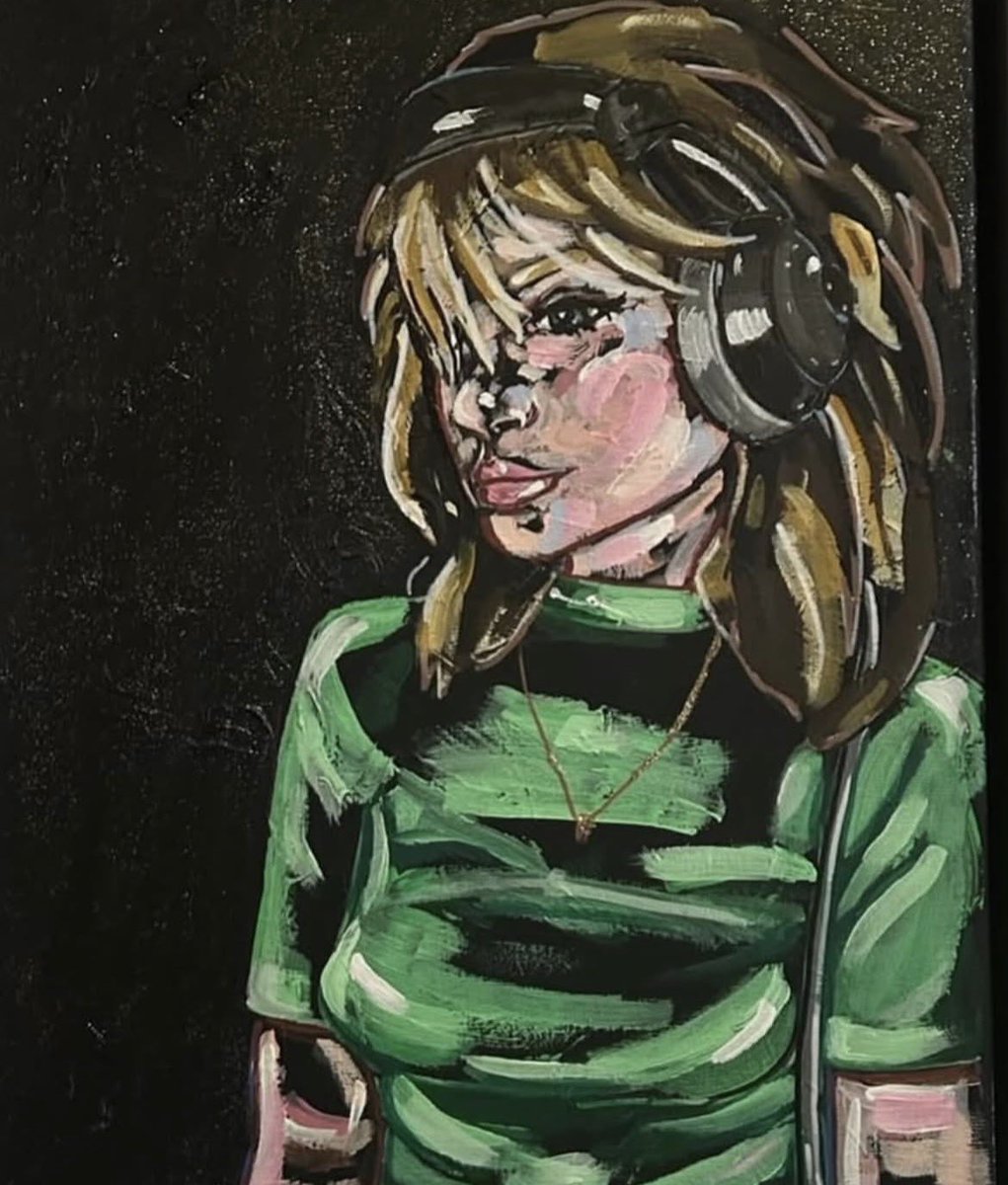 DebbieAnn_pchat's tweet photo. Acrylic painting by a fans ❤️❤️ #debbieharry #blondie #viral #trend https://t.co/dlAImd8bYw