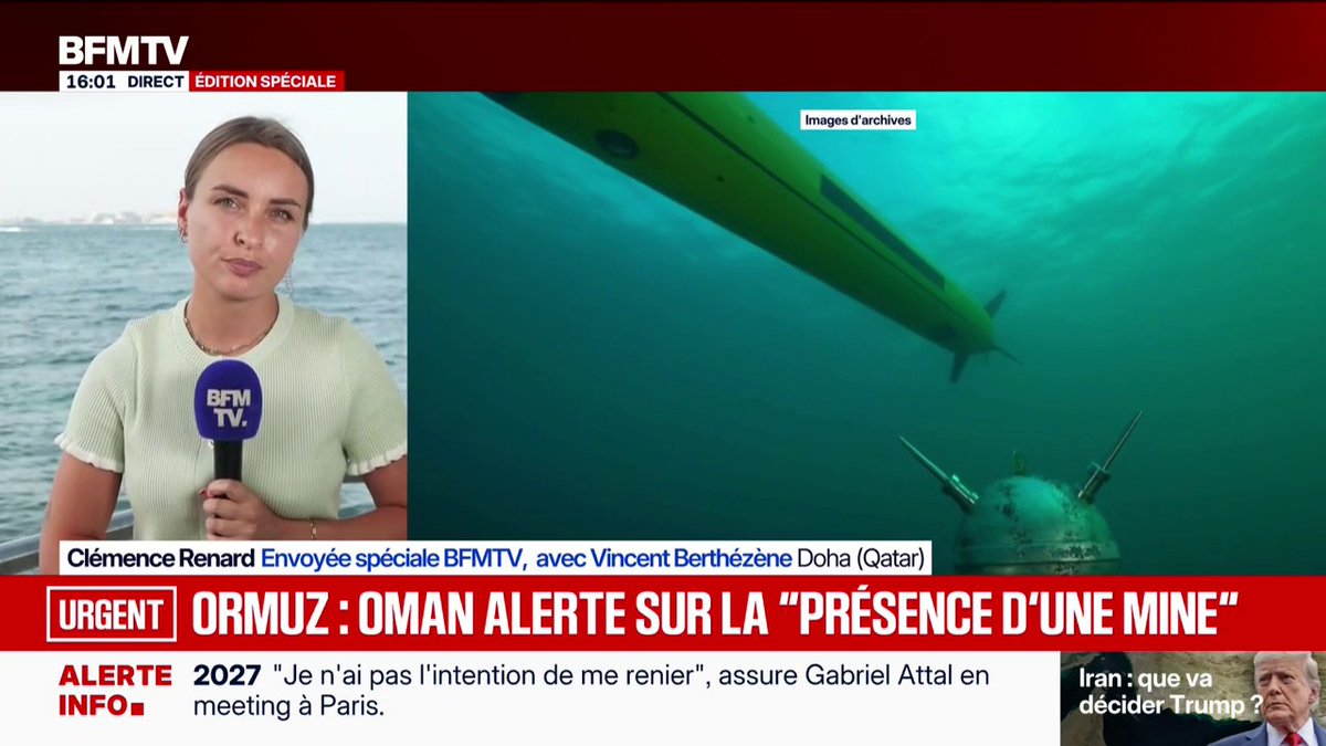Image for the Tweet beginning: Guerre au Moyen-Orient: "un objet