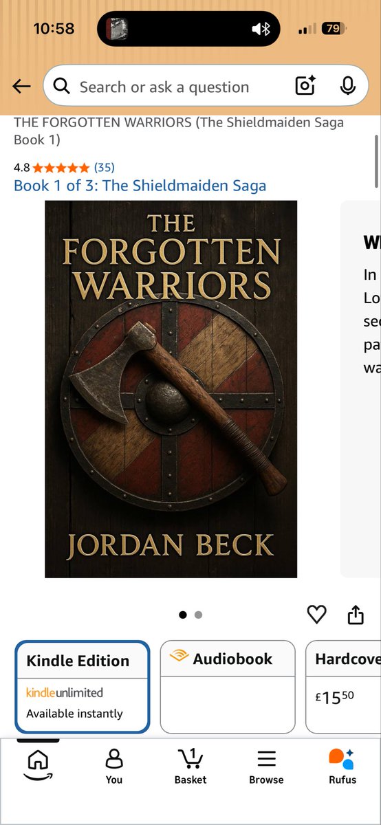Jordan_Beck97's tweet photo. One year ago today, The Forgotten Warriors was published! I never imagined that in one year my book would have 35 reviews and an established 4.8/5 rating!

Truly, thank you everyone of you! ♥️ https://t.co/QwW3VuSIx9