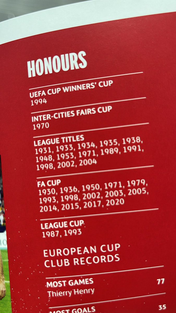 StephG_211's tweet photo. I knew I’d find a glaring error in the match programme… https://t.co/SKnoerkA04