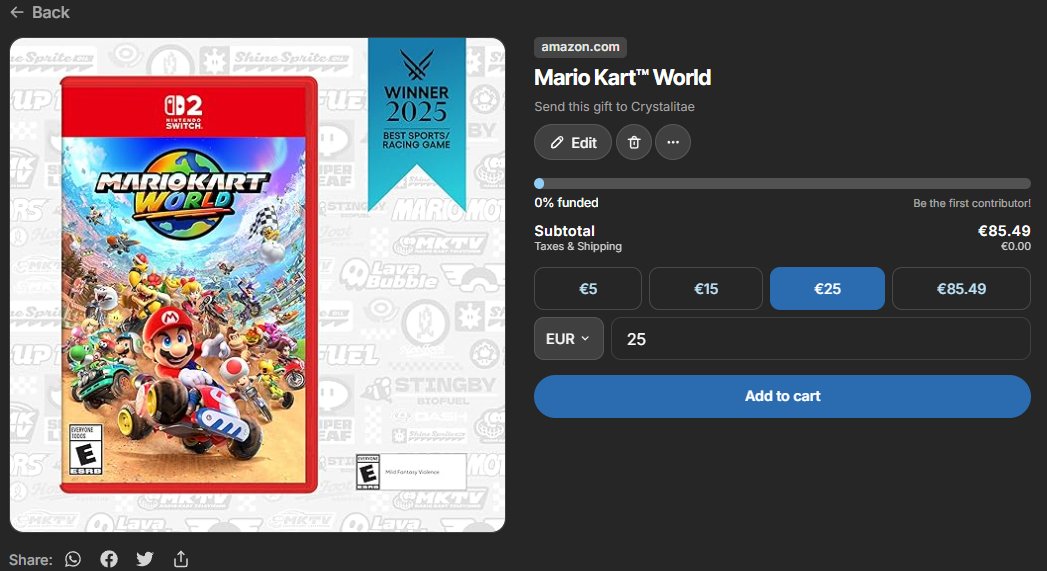 Cris || Mario Kart World: 0% tweet media
