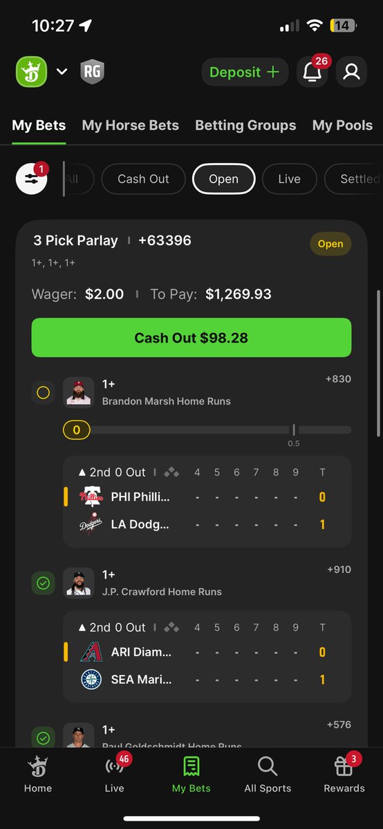 SportsBets3030's tweet photo. @YayasHype I been having a rough two weeks https://t.co/f63gQaFdai