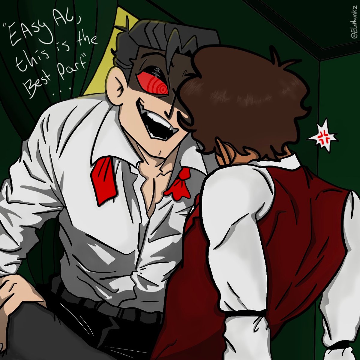 v4mpoos's tweet photo. Omg is anyone else reading the #voxal #radiostatic fic, “ Love Potion in a Can”, by LadyInStarlight?? I love it so much omg They’re both written so perfect but the way they characterize Vox is 💋🤤 This from ch.9 ~💘 #hazbinhotel #murdermedia https://t.co/lK3rNp3iVH