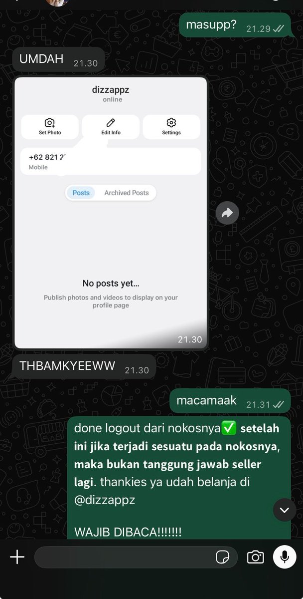 jual noktel tweet media