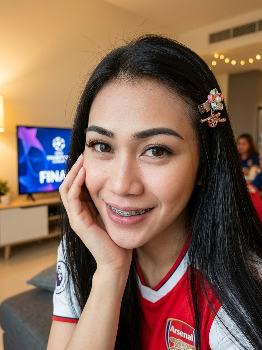 PurianithaA's tweet photo. pokok nya.. malam ini.. judul nya 

" aku , kamu , kita , dan ARSENAL " 🥳🥳🥳🥳🥳

final champion league !! 

PSG vs arsenal 

#arsenal
#psg 
@Arsenal 
@PSG_inside https://t.co/mY1QUQuJqe