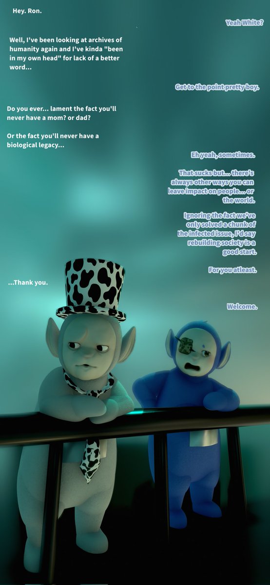 oraclesarts's tweet photo. I present to you

dialogue slop

#slendytubbies #au #horde https://t.co/jkemtb6KkP