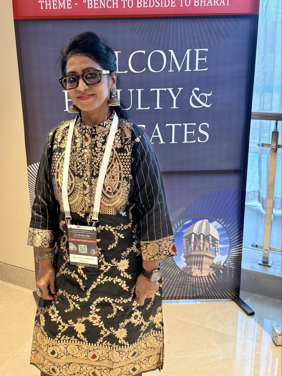 AnitaRamesh12's tweet photo. #spotlightconference 
#Immunotherapy #immunologyresearch 
#CaseBasedLearning . Thanks Dr Kripa and Dr Vijay fir faculty invite Krupa Shankar Vijay Guru https://t.co/n4gK8KGwwY