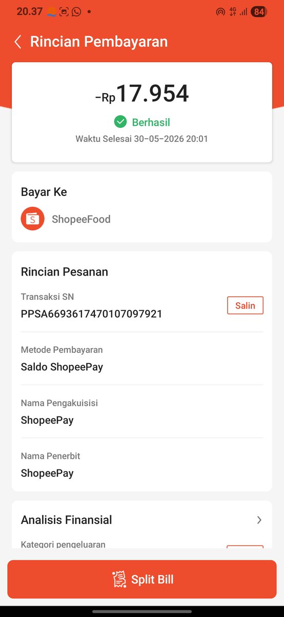 the8eo's tweet photo. @ShopeeID @ShopeeCare minn aku ga ngerasa pesen vocherko tiba tibaa saldoku kepotong sih?? https://t.co/e3YTqNZNVH
