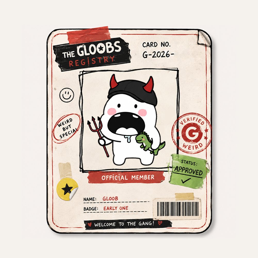TheGloobs's tweet photo. the registry opens soon🔥

every card gets a unique number💎

some cards may end up being more interesting than others👀

keep notifications on 🔔 https://t.co/PCIgIVWz5t
