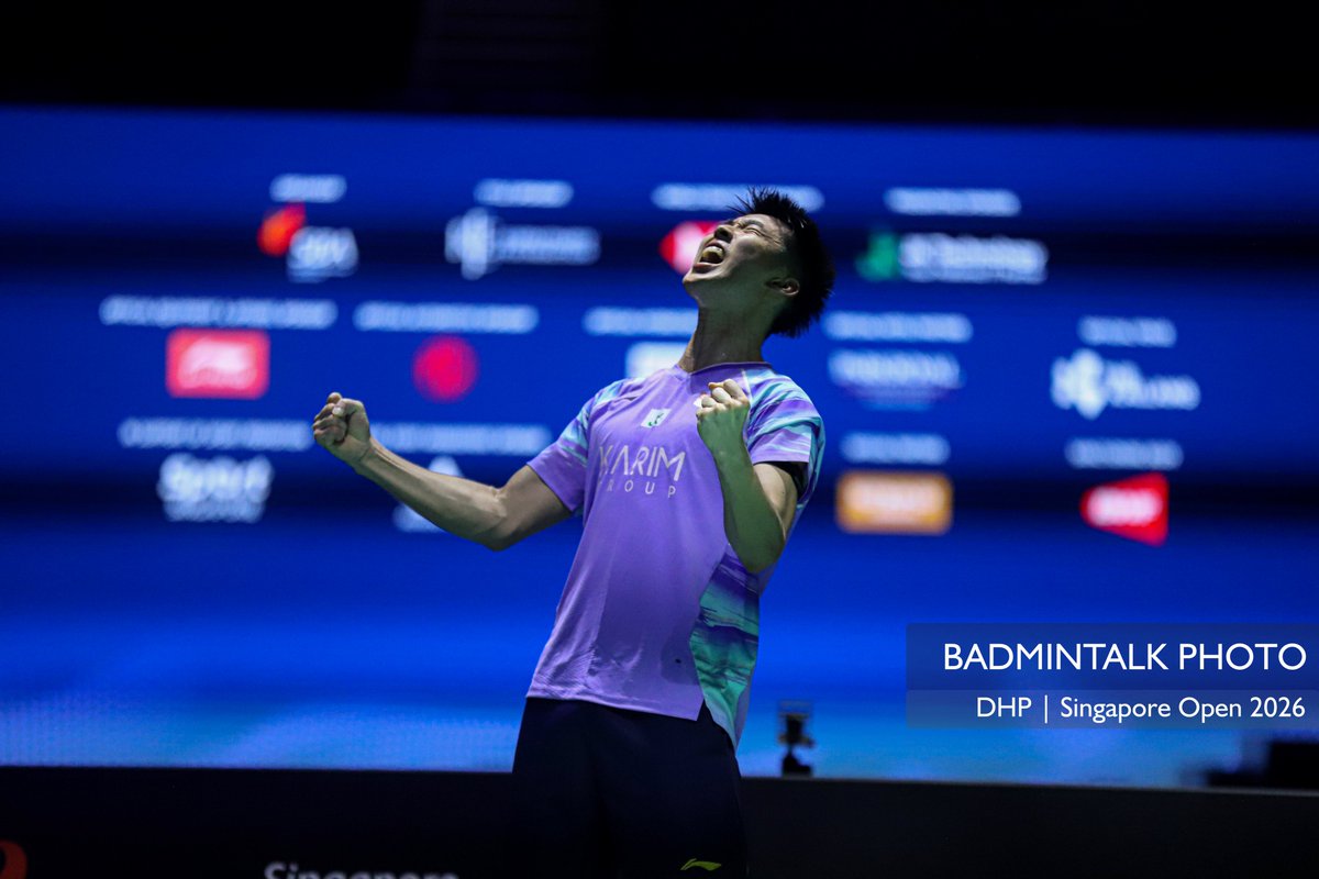 BadmintonTalk's tweet photo. BREAKING

Loh Kean Yew has become the first local representative to reach the final of the Singapore Open in men’s singles since Ronald Susilo in 2002! Congratulations!

#SingaporeOpen2026 #KFFSBO2026 #BadmintalkPhoto https://t.co/Mp8SyK4ylk