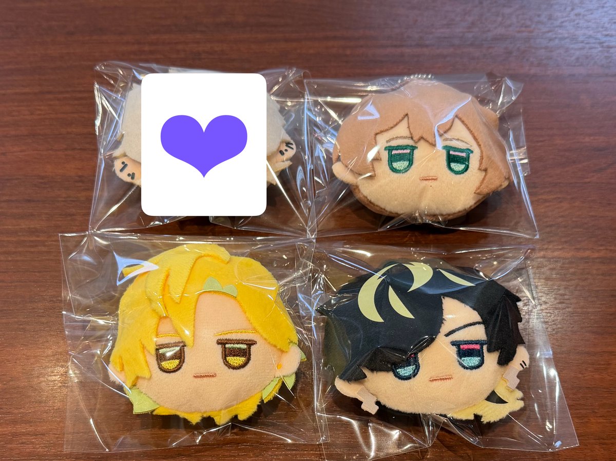 ___negi3's tweet photo. 【交換】ヒプノシスマイク ヒプマイ DAISO JIToT フェイス ぬいぐるみ

譲 : 一二三、十四、乱数、幻太郎

求 : 簓、一郎、獄

都内手渡し、郵送交換可能です。
検索からもお気軽にお声掛けください。
よろしくお願いいたします。 https://t.co/FmFrKaBnHW