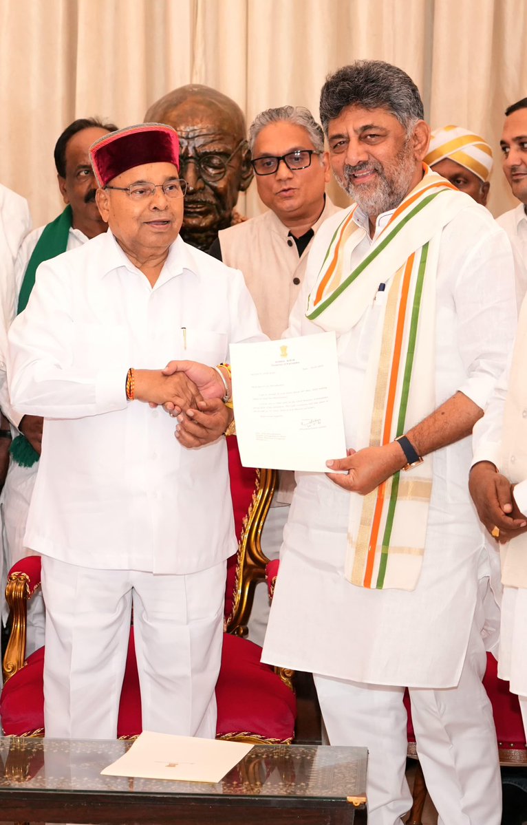 DK Shivakumar tweet media