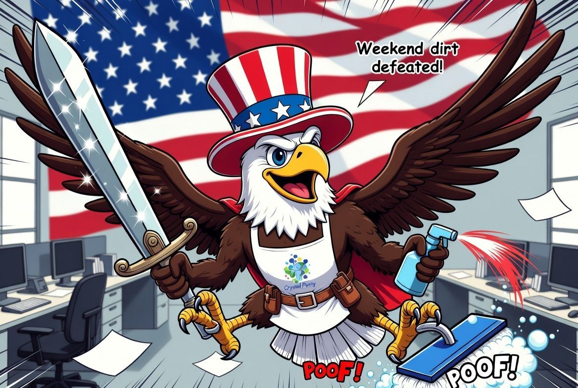 CrystalPurityCo's tweet photo. Weekend warriors running businesses - we see you! 🫡  

While you’re catching up on emails or family time, your commercial space is quietly collecting dust, spills, and mystery crumbs.  

Don’t DIY your cleaning reputation.  

Crystal Purity gives you freedom: reliable regular commercial cleaning by local professionals who actually answer the phone.  

Cheap option = constant worry.  
Us = one-hour response or next clean free + actual peace of mind.  

Support local. Clean better. Grow easier.  

☎️ (352)895-6365
🌐 https://t.co/F0yIo10D57
📧 info@crystal-purity.com

#CommercialCleaning #LocalCleaners #BusinessGrowth #SaturdayCleaningTip