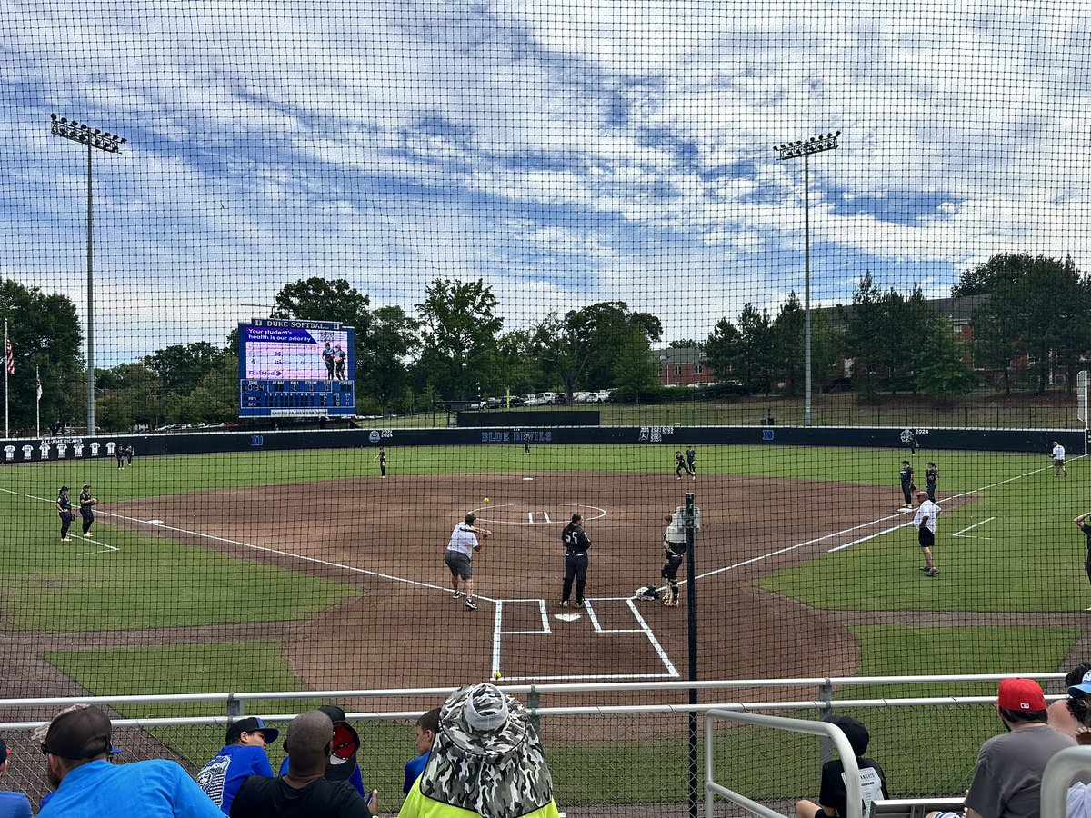 EvanGerike's tweet photo. One more in Durham.

No. 1 Robbinsville (26-2) can close out the first state title in program history today against No. 1 Bear Grass Charter (24-4) after a 10-0 win in Game 1 of the 1A serie. 

I’ll have coverage all day for @acthshuddle: https://t.co/aU9jAekyHP