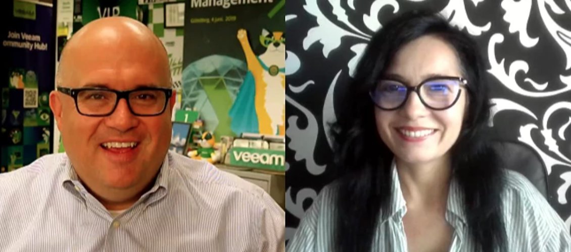 Veeam's tweet photo. VAL Snapshot-Kernel, OpenShift resilience, Azure repositories — Lots of great content to unpack in this week’s @VeeamCommunity recap! 

Join Veeam’s @RickVanover and @MadiCristil for a look at what you might’ve missed. https://t.co/9jh9J6rKAv https://t.co/g2N1SeYXAa