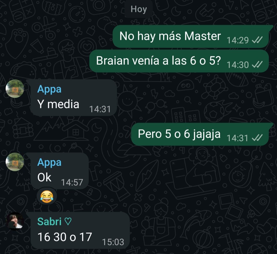 Foreveralpe2's tweet photo. @notfonse En este caso, mi papá. Pero por suerte mi hna si sabe leer https://t.co/Btu1bJul6O