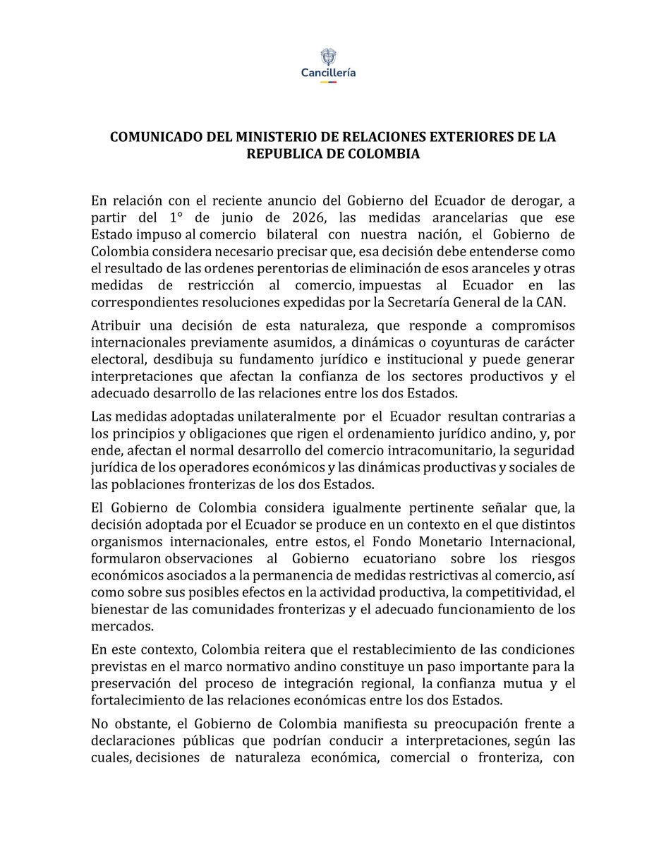 EmbaColCuba tweet picture