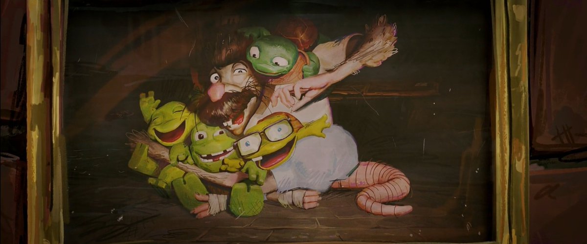 SamNick3573's tweet photo. One big criticism I will give to Mutant Mayhem is that I wish it focused more on its heart.

The movie DOES have heart in some scenes, but it focuses more on comedy and action, and that's fine. It still led to a good movie, but there was potential to be powerful story in TMNT. https://t.co/czYMQliVLF