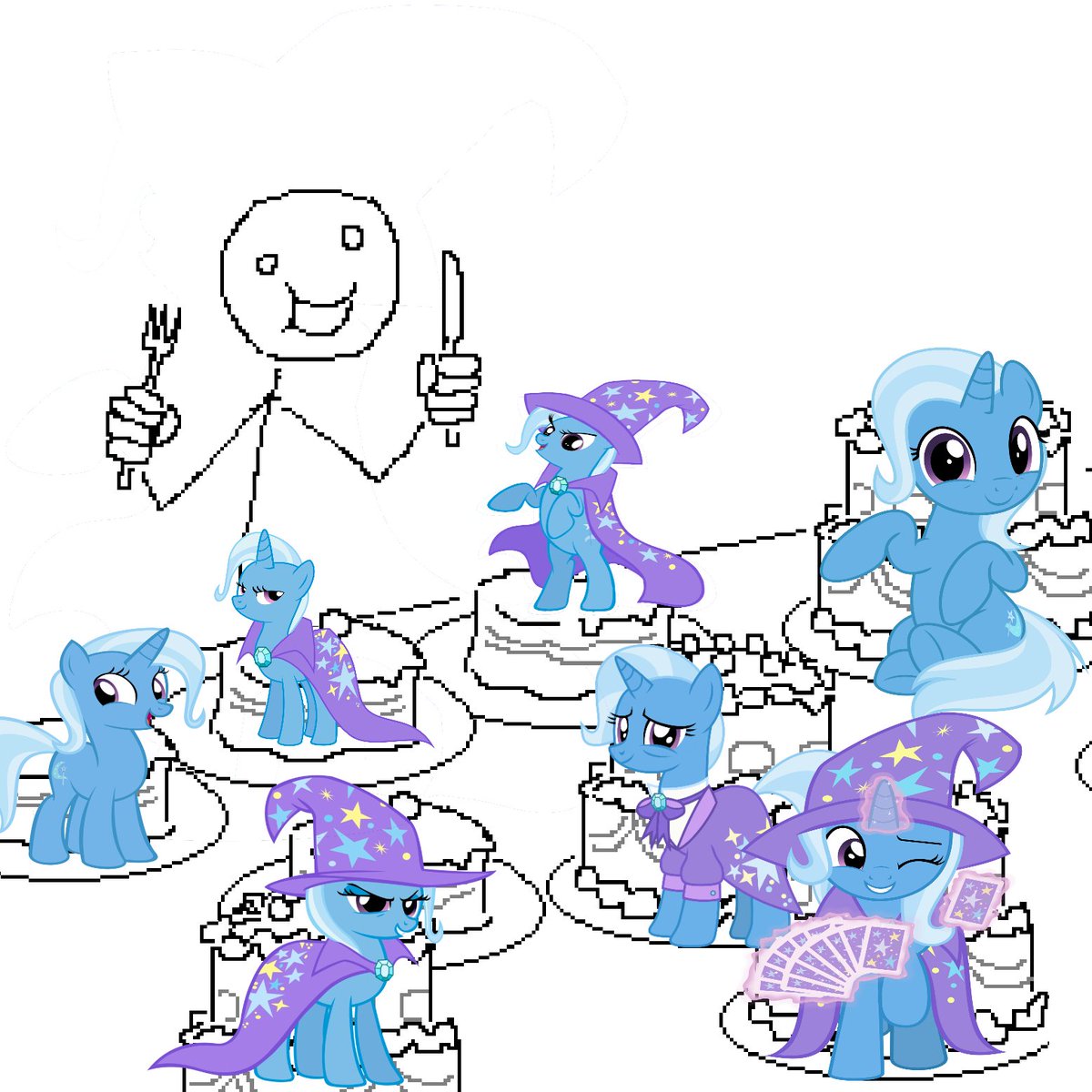 Trixie Es Argentina tweet media