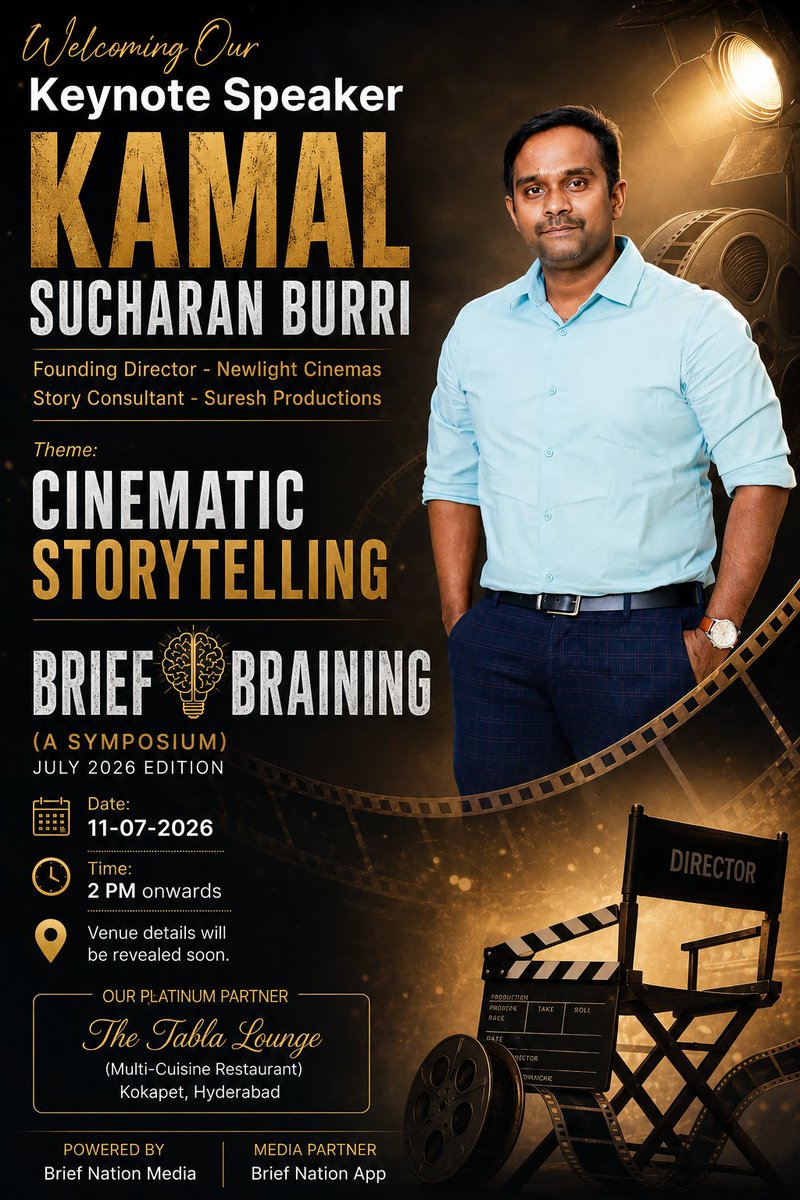 briefnation_'s tweet photo. Welcoming our Keynote Speaker #KamalSucharan 🎉 https://t.co/xrYlcO4f8i