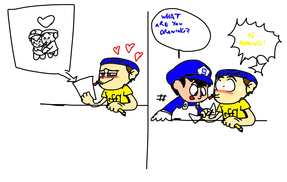 TywannMJr's tweet photo. Jeffy? What are you drawing?
#jeff4 https://t.co/GYDCnbDTHs