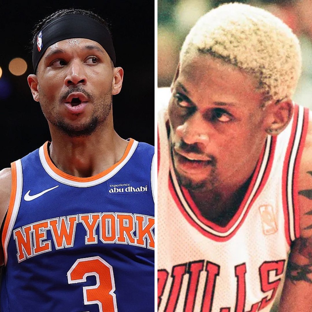 KnicksFanTv's tweet photo. "Josh Hart isn't a big dude, but the effort and intensity reminds you of a 6'5 Dennis Rodman. When you have a guy like that who's going to sacrifice for the team, I would've loved to play with him in the 90's"

- Knicks Legend Larry Johnson https://t.co/ig5VcZtTkc