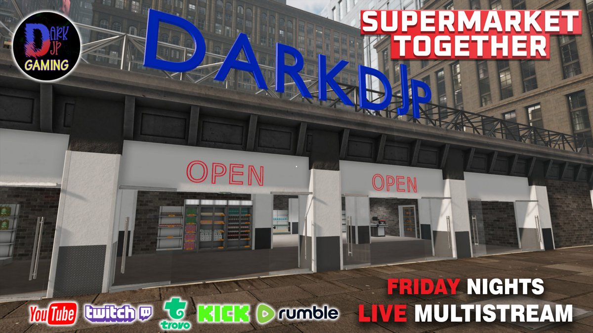 dark_djp's tweet photo. First Time Playing | Co-Op | Supermarket Together https://t.co/E36PDyUGGH via @YouTube 
I did not expect for this game to be so fun. Check out this new gameplay on our live stream on YouTube @DarkDJPGaming https://t.co/pLe8BaYXjX