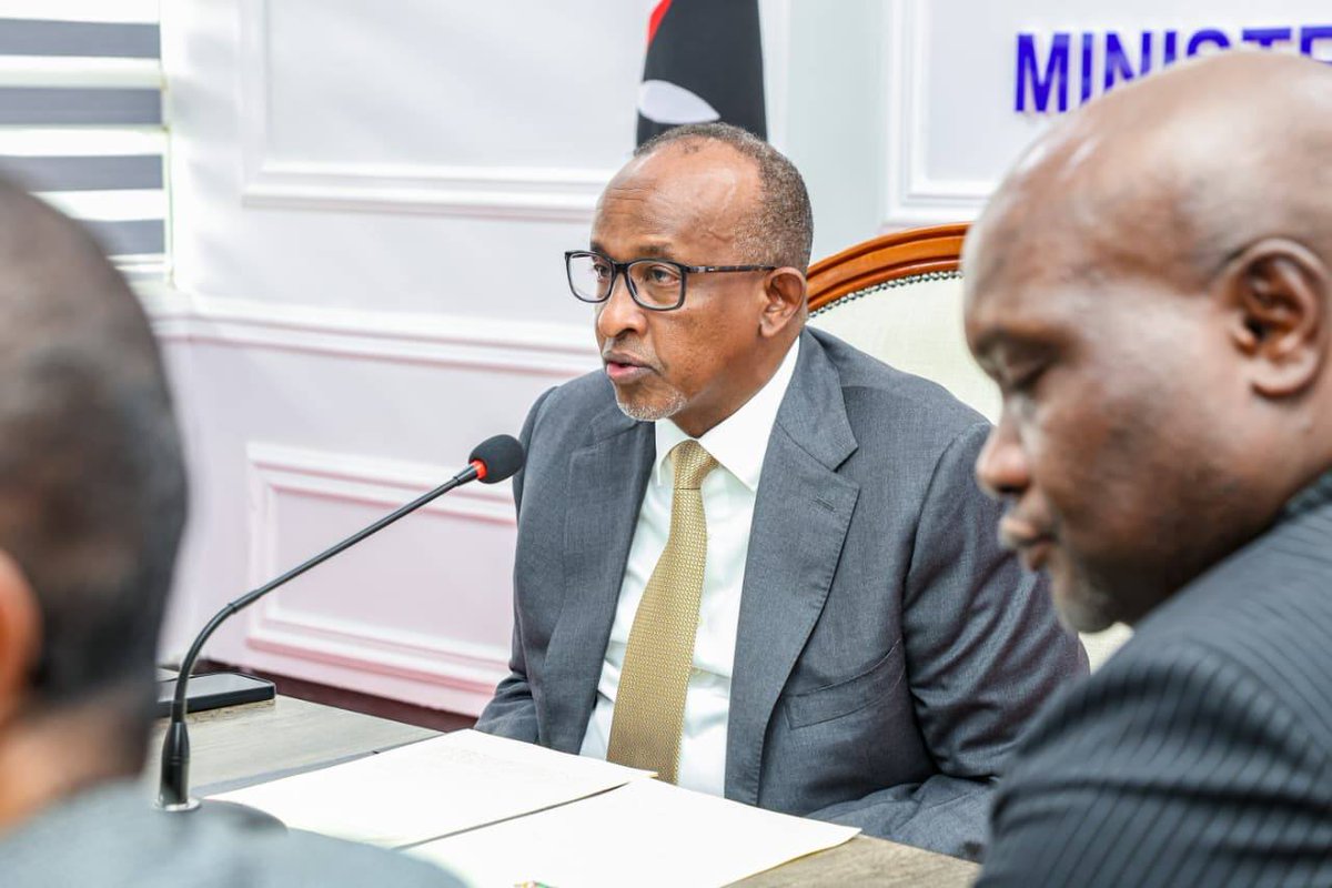 NairobiJournal1's tweet photo. Health CS Aden Duale confirms that Kenya in partnership with the United States Government is establishing a specialized isolation and response facility at a military installation in Laikipia for Ebola cases https://t.co/qRJ15KDzFy