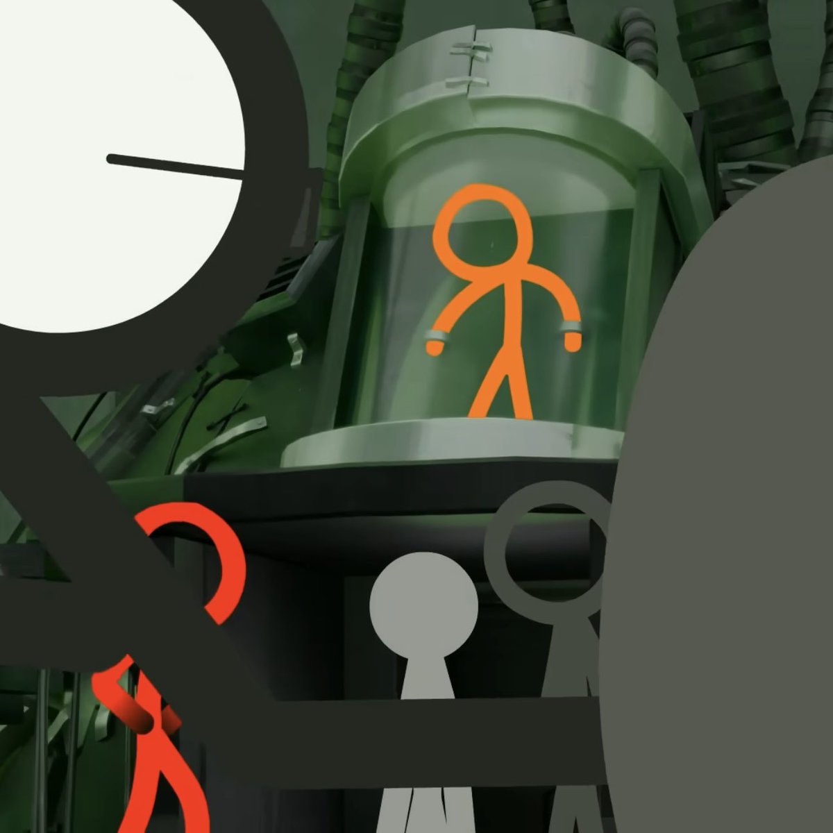 _Technoghost's tweet photo. Agent looking out for Mitsi, and being scared to fail her again 🥺 https://t.co/0KeBECM8UH
