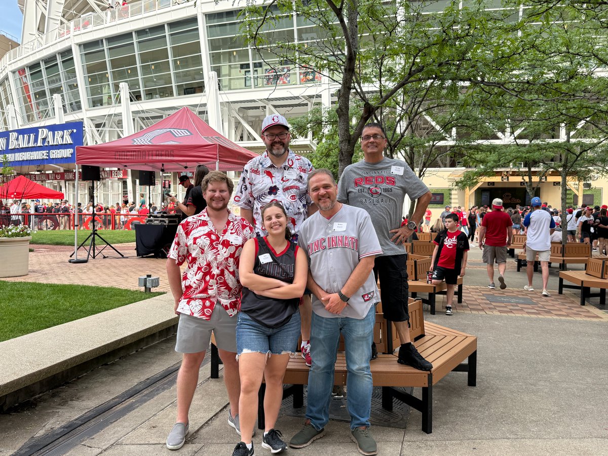 CForwardIT's tweet photo. Thanks to the @nkychamber of Commerce for hosting Brews and Baseball last night. Our team had so much fun cheering on the @Reds on Firework Friday. https://t.co/HxrZAzoEIS