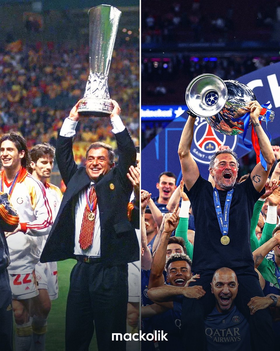 mackolik's tweet photo. Arsenal'ın korkulu rüyası, 26 yıl sonra hortladı: Bir Avrupa finalinde penaltılarla yenilmek!

❌ 2000 | Galatasaray 🇹🇷
❌ 2026 | PSG 🇫🇷 https://t.co/rdpSNinNJf